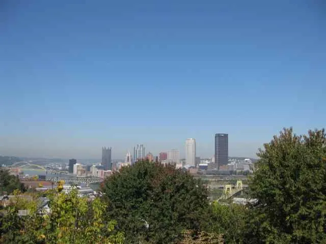 Nice view of Pittsburgh