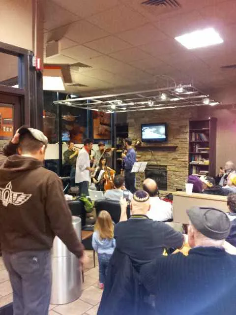 CMU Klezmer Band performing