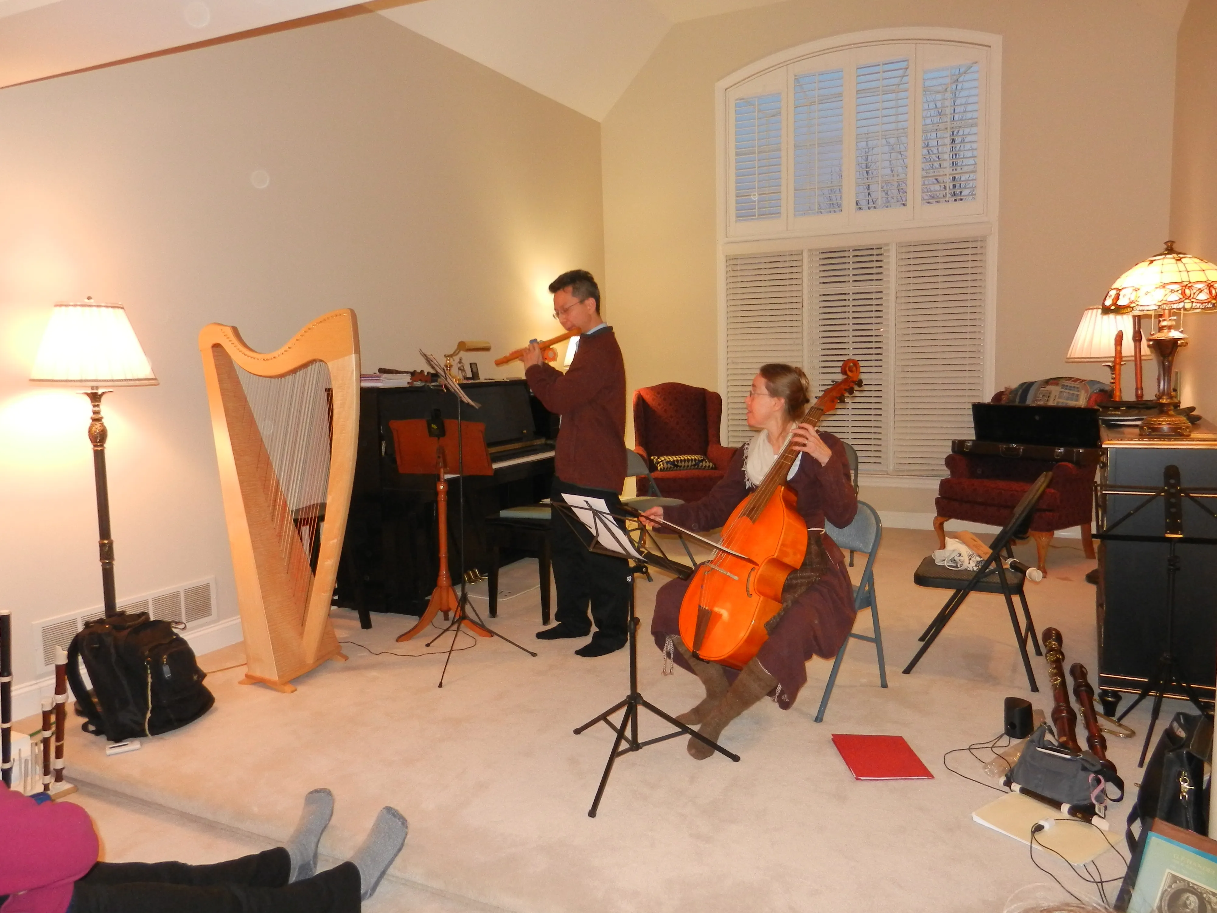 Franklin and Karen playing Dôthel