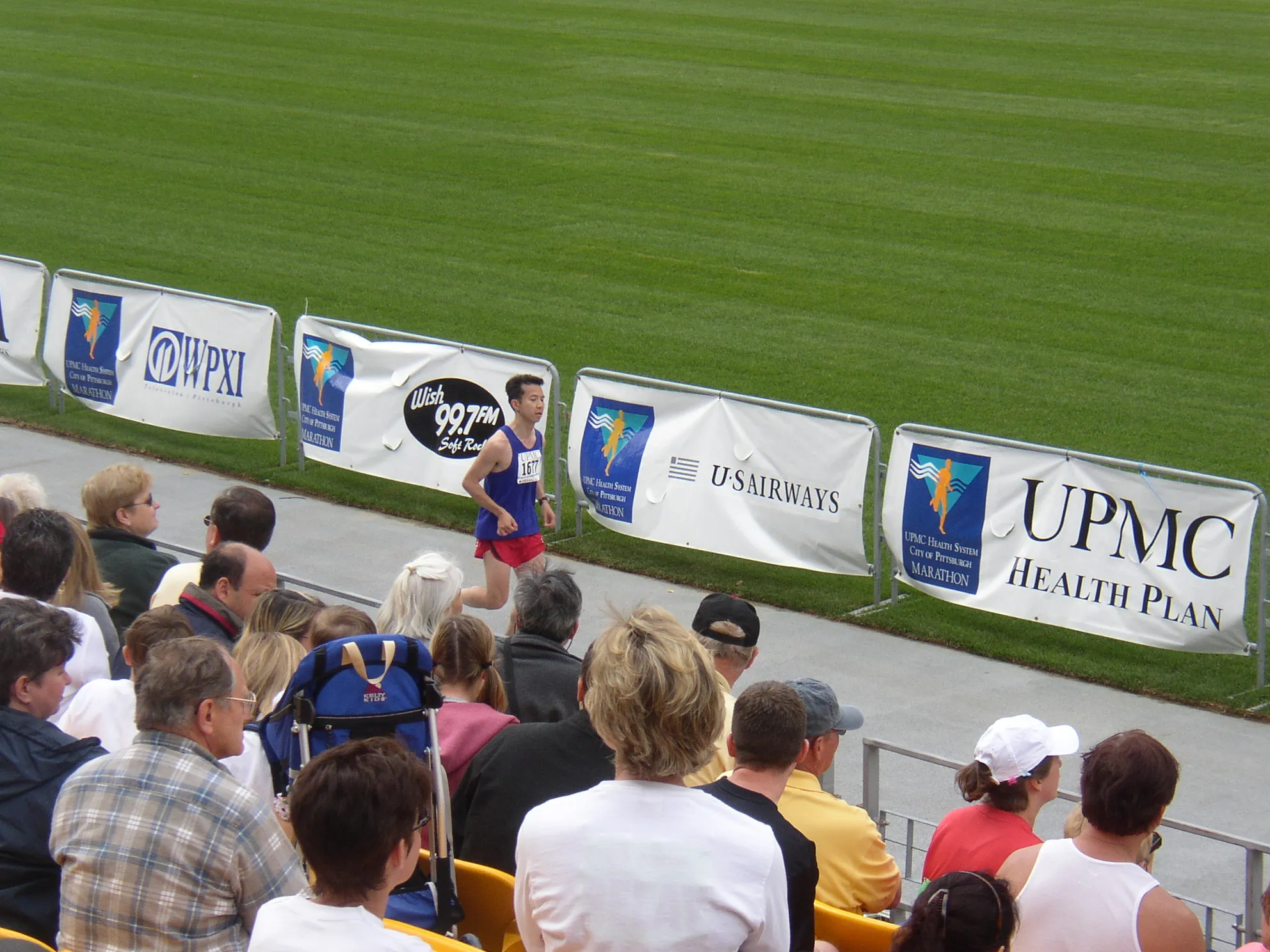 Franklin near finish line in 2003