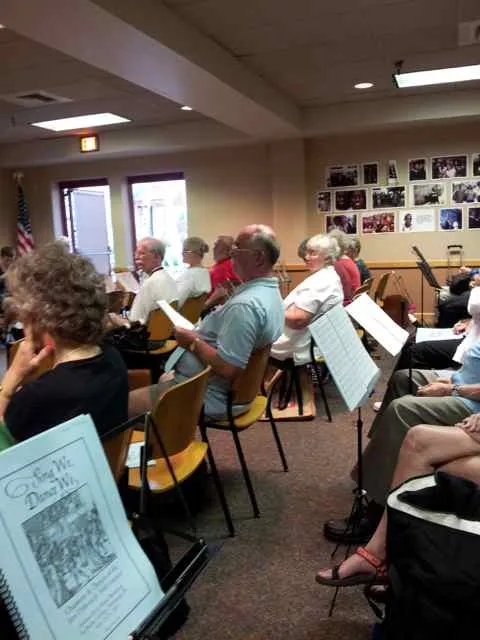 Book and people ready to play