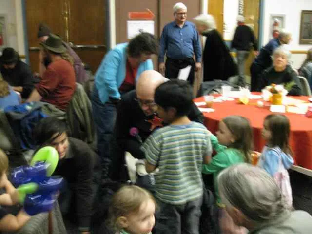 Young children love balloons