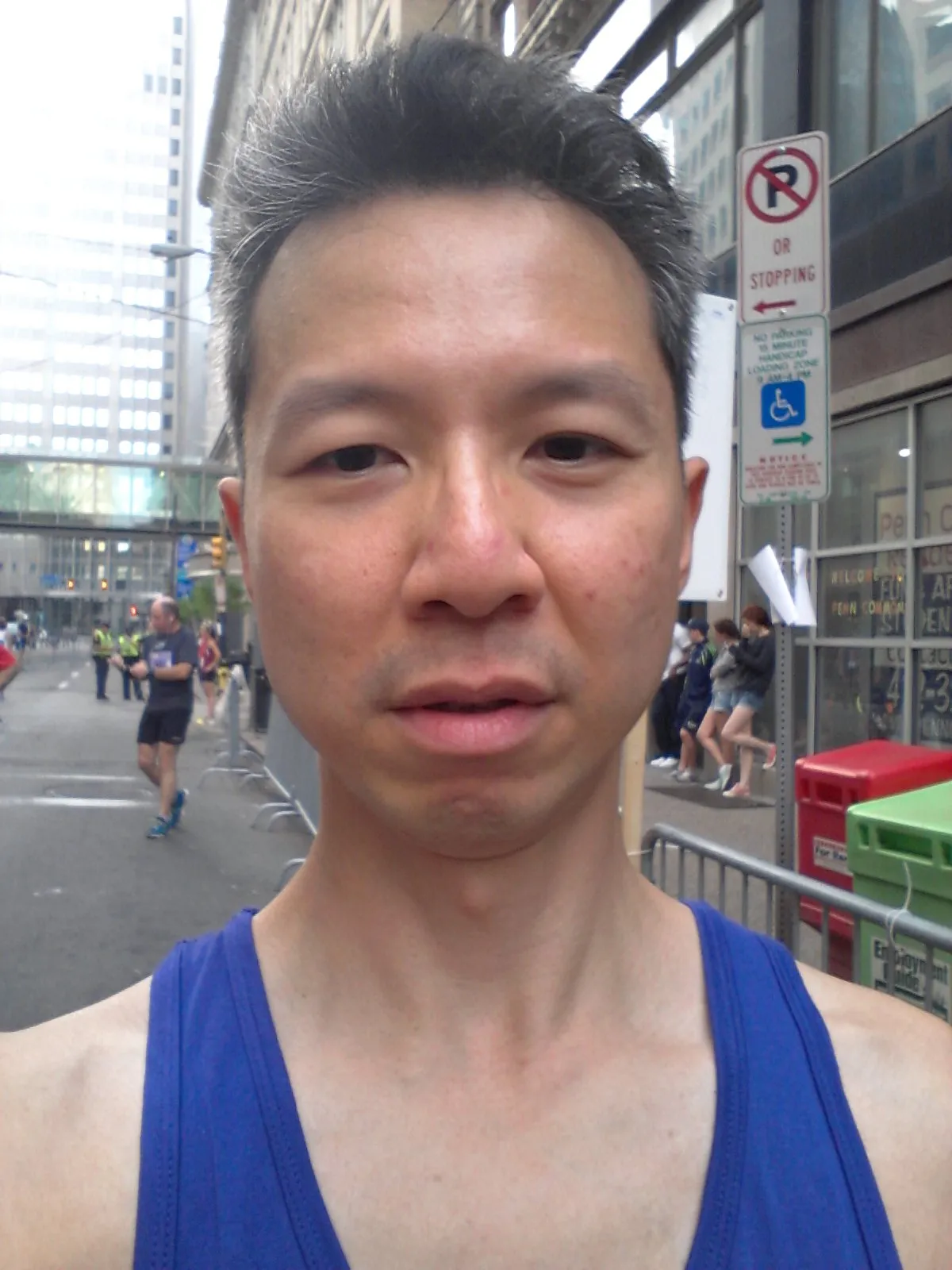 Franklin before race