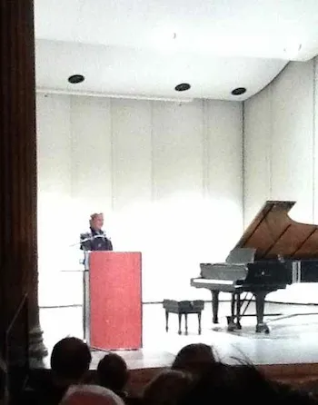 Byron Janis speaking