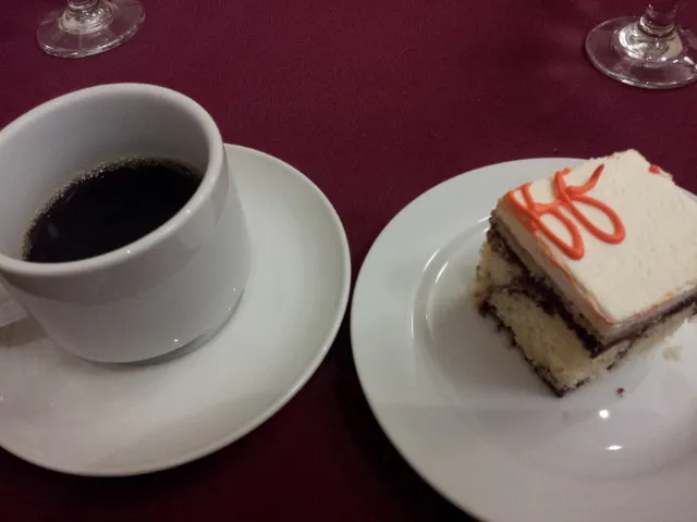 Coffee and cake