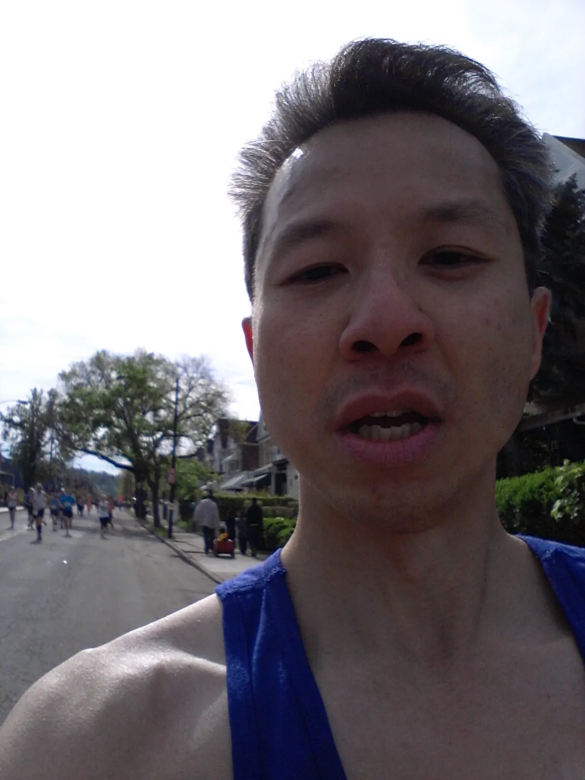 Despair after mile 17 in Pittsburgh Marathon