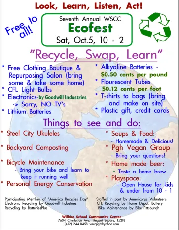 Ecofest 2013 poster