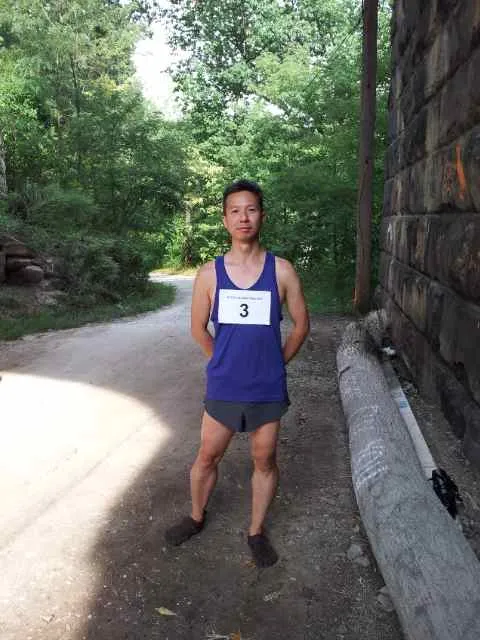 Franklin before the race