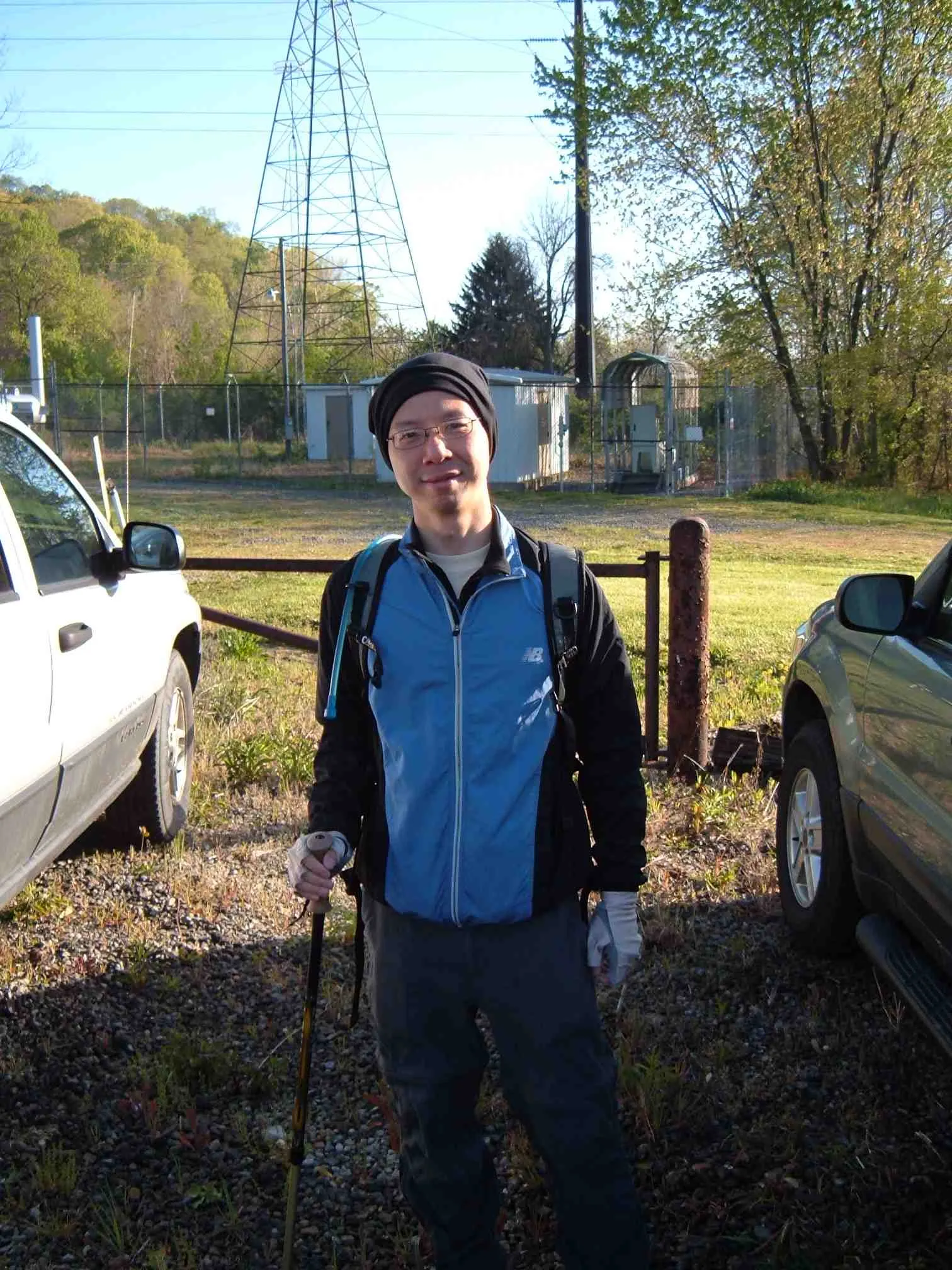 Franklin ready to hike