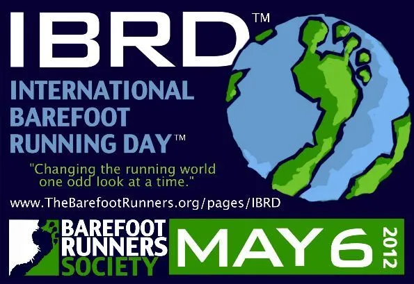Official poster of International Barefoot Running Day 2012