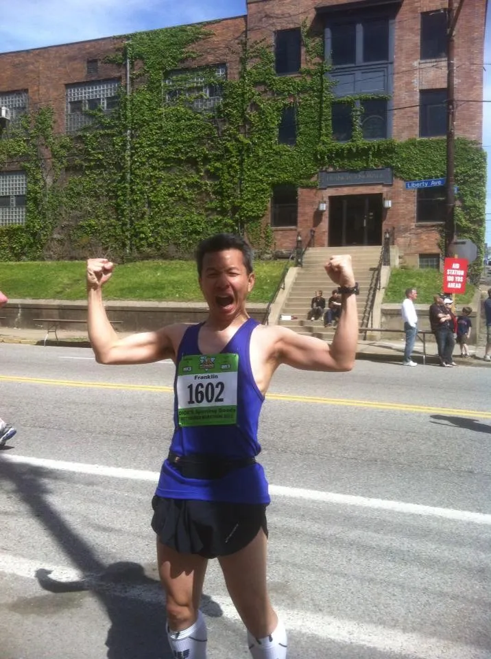 Franklin determined to finish