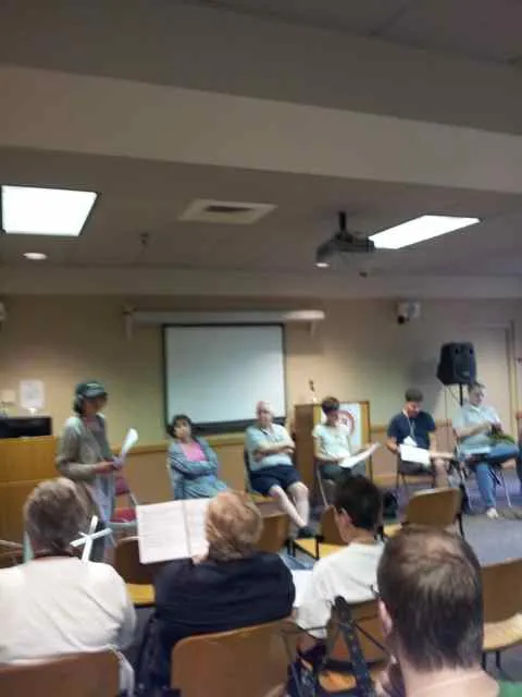 Instructors on the left