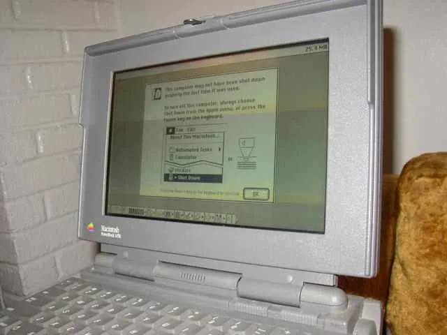 PowerBook 145B booting after crash