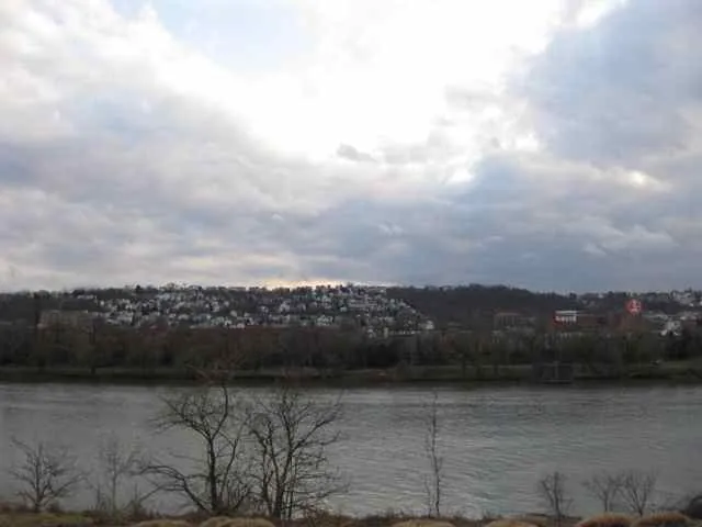 View across Monongahela River from Pittsburgh Technology Council