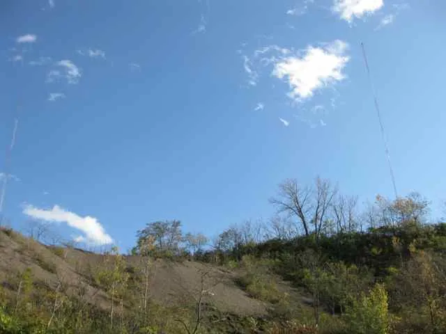 Nine Mile Run Trail slag remnants