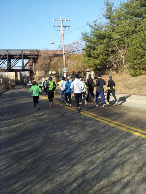 nine-minute pace group