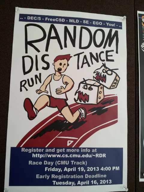 CMU Random Distance Run 2013