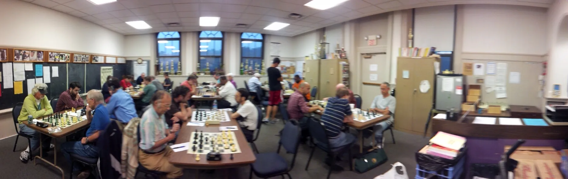 Start of first round