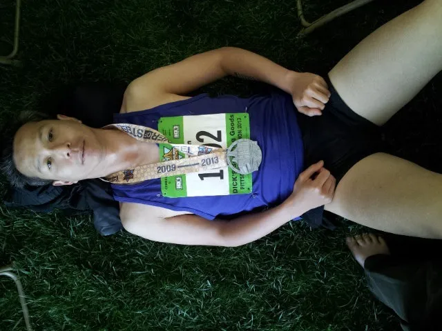 Franklin Chen, runner of steel