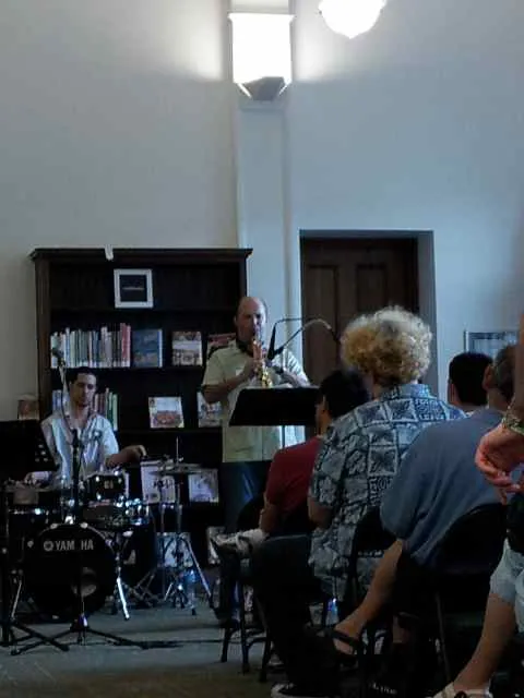 Paul Eiss on soprano sax