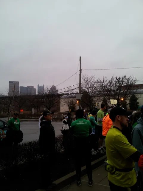 Start of run