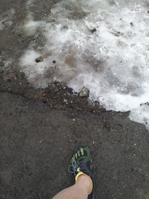 Vibram Bikila LS by ice