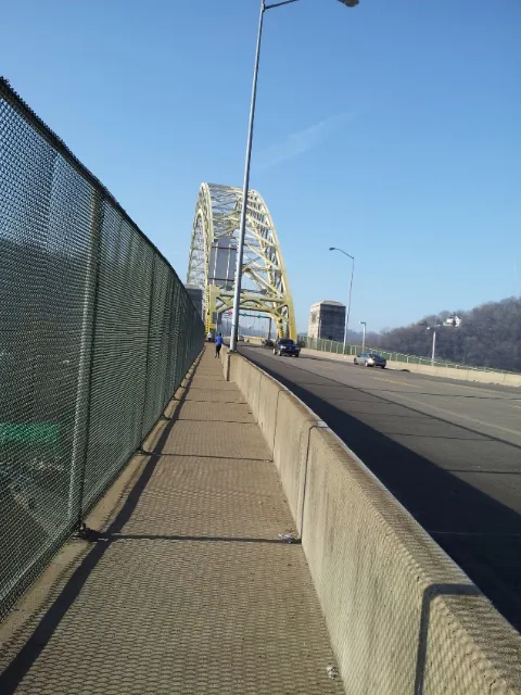 On West End Bridge south