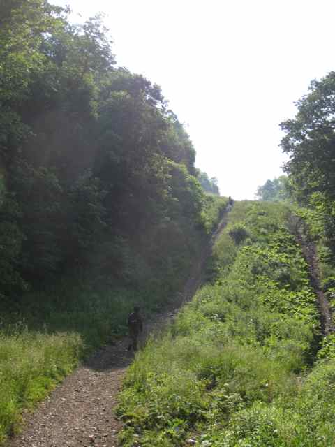 John on Rachel Carson Trail